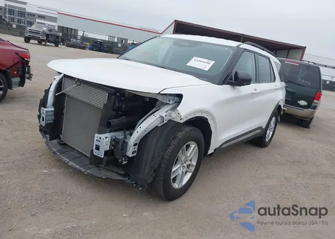 2025 Ford Explorer Active из США, поврежденный, VIN 1FMUK7DH8SGA50297